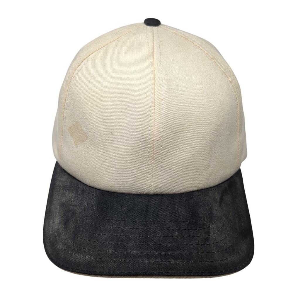 Dog Daze Black Label Snapback Cap Beige One Size Adjustable 6 Panel Blank